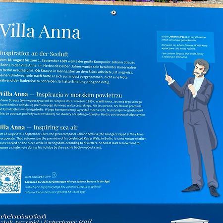 Villa Anna "3/4 Takt" Heringsdorf  Buitenkant foto